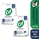 2 Sabão Pó Alto Rendimento para Limpeza Pesada Cif Pro 2,4kg 2 Sabão Pó Alto Rendimento para Limpeza Pesada Cif Pro 2,4kg