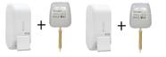 2 Saboneteiras Compacta Premisse Urban Branco Clinicas