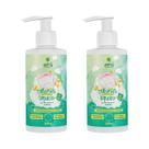 2 Sabonetes Líquido Espuma de Vapor com Óleo Essencial de Menta