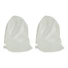 2 Saco Para Roupa Suja Viajem Mala Tnt Sacola Fechada Cordão