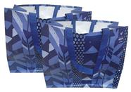 2 Sacolas Ráfia Retornável Grande 39x44x22cm Traços Anc. B4u 2 Sacolas Ráfia Retornável Grande 39x44x22cm Traços Anc. B4u
