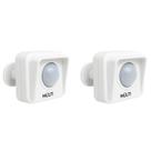 2 Sensor De Presença Externo Multicraft MPL18 Bivolt Sob 2 Sensor De Presença Externo Multicraft MPL18 Bivolt Sob