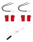 2 Sensor Temperatura Geladeira Consul + Fusivel Termico Kit