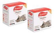 2 Serenex Gatos Difusor + Refil 42 Ml Koning Envio Imediato 2 Serenex Gatos Difusor + Refil 42 Ml Koning Envio Imediato
