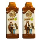 2 Shampoo Good Horse Vitamina A - 700 ML