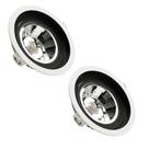 2 Spot Embutir AR70 GU10 Save Energy Foco Orbital 110/220v 2 Spot Embutir AR70 GU10 Save Energy Foco Orbital 110/220v