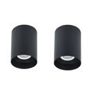 2 Spot Plafon Sobrepor Par20 Redondo Direcionavel Preto Externo Lup02 2 Spot Plafon Sobrepor Par20 Redondo Direcionavel Preto Externo Lup02