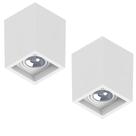2 Spot Sobrepor Save Energy Boxit Par20 E27 Branco 110/220v