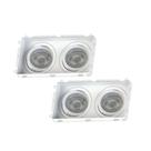2 Spots Duplo de Embutir Par20 com Base E27 Save Energy