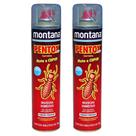 2 Spray Anti Cupim E Brocas Pentox Base Agua 400ml Montana