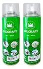 2 Spray Verniz Acrílico Colorart 300ml - Fosco Ou Brilhante