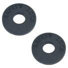 2 Strap Block trava correia guitarra PRETA