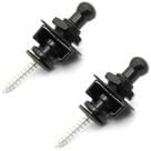 2 Straplock trava Roldana Preto guitarra violao MXP STLK050B