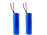 2 Super Baterias 3,7v 18650 2200mah Com Fio