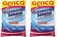 2 Super Tratamento Semanal Genco Para Piscina Oxigenco 400g