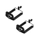 2 Suporte De Celular Adaptador Para Tripé Bastão Extensor