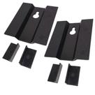 2 Suporte De Pendurar Para Espelho Quadros Placas Prático 2 Suporte De Pendurar Para Espelho Quadros Placas Prático