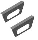 2 Suporte Lanterna Traseira Caminhão Guerra LED Universal Metal