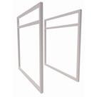 2 Suporte Prateleira Industrial Forno Microondas 45cm Prof