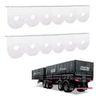 2 Suportes Lanterna 6 Marias Noma 85mm Inox