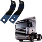 2 Suportes Para Antena Px Dianteiro Frontal Parabrisa Scania Carona Motorista