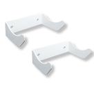 2 Suportes Para Garrafa De Vinho Aço Robusto Fixo De Parede Adega Vertical 2 Suportes Para Garrafa De Vinho Aço Robusto Fixo De Parede Adega Vertical