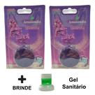 2 Tablete Caixa Acoplada Lavanda Marine Cítrico Detergente Vaso Sanitário 45g Senalândia - Envio Já