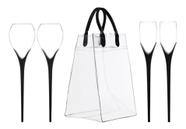 2 Taça Espumante E 2 taças Vinho Haste Praia + Ice Bag C o u r 2 Taça Espumante E 2 taças Vinho Haste Praia + Ice Bag C o u r