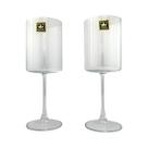 2 Taças 480ml Cristal Bohemia Kubitto Vinho Tinto Mesa Posta