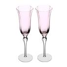 2 Taças para Champagne Lily 200ml Rosa e Cinza 2 Taças para Champagne Lily 200ml Rosa e Cinza