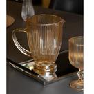 2 Taças Wolff Lines de Vidro Âmbar 380ml