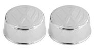 2 Tampa Cubo Cromada Dianteiro Volks 3/4 Delivery 8150