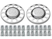 2 Tampa Cubo Cromada Traçao Volks Vw 3/4 + Capa Porca Belga 19mm 2 Tampa Cubo Cromada Traçao Volks Vw 3/4 + Capa Porca Belga 19mm
