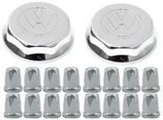 2 Tampa Do Cubo Diant Vw Delivery 2018 A 2023 +16 Capa Porca 2 Tampa Do Cubo Diant Vw Delivery 2018 A 2023 +16 Capa Porca