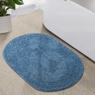 2 Tapete Banheiro Lavabo Algodão Absorvente Macio Mtam 40x60