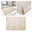 2 Tapete Banheiro Lavabo Algodão Absorvente Macio Mtmf 40x60