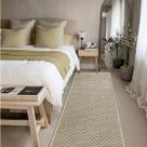 2 Tapete Quarto Beira Cama Antiderrapante 66x240 Js Bca M68