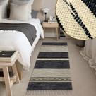 2 Tapete Quarto Beira Cama Kilim Indiano Luxo Klrp 60x180
