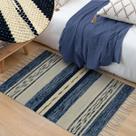 2 Tapete Quarto Beira Cama Kilim Indiano Luxo Klrp 60x90