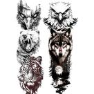 2 Tatuagem Falsa Temporaria - Masculina Grande - 10x27