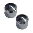 2 Tecla Botão Dourador E Luz Forno Fischer Fit 32 / Fit Line (cromado) Original