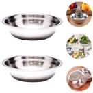 2 Tigelas Bowl em Inox Pote Sobremesas Pet Cozinha 500ml 2 Tigelas Bowl em Inox Pote Sobremesas Pet Cozinha 500ml