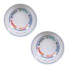 2 Tigelas Bowl Melamina 650ml Estampa Peixes Casal Cumbuca 2 Tigelas Bowl Melamina 650ml Estampa Peixes Casal Cumbuca