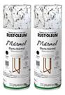 2 Tinta Spray Efeito Mármore Linhas 400ml Mármol Rust Oleum