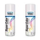 2 Tinta Spray Gelo Uso Geral Durável Resistente 350ml 2 Tinta Spray Gelo Uso Geral Durável Resistente 350ml