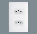 2 Tomada 2P+T 10A 250V - Pluzie