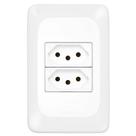 2 Tomadas 2P+T 10 Ampères 4x2 - LGX303 - PIAL 2 Tomadas 2P+T 10 Ampères 4x2 - LGX303 - PIAL