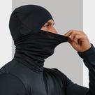 2 Touca Balaclava Preta Peluciada Pra Motoqueiro Inverno Touca Ninja Articulada