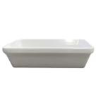 2 Travessa Funda Retangular Gourmet Lisa Melamina 30x23 cm