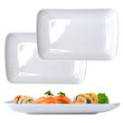 2 Travessas Bandeja Retangular Melamina Servir Buffet 22cm 2 Travessas Bandeja Retangular Melamina Servir Buffet 22cm
